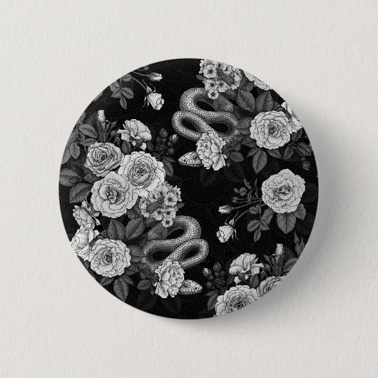 Badge Rond 5 Cm Caché en rose 3 (Devant)
