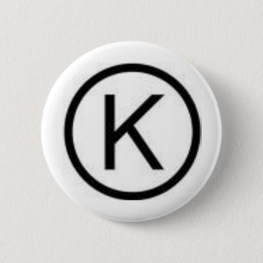 BADGE ROND 5 CM CACHER (Devant)