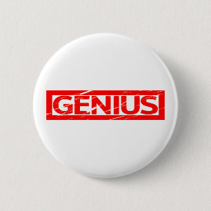 Badge Rond 5 Cm Cachet génial