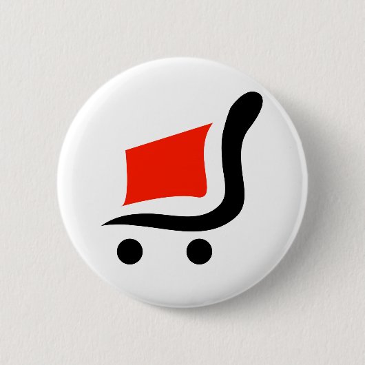 Badge Rond 5 Cm caddie abstrait (Devant)