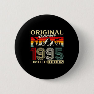 Badge Rond 5 Cm Cadeau 30 ans Hommes Femmes Original Décembre 199