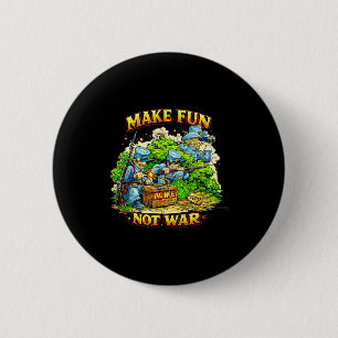 Badge Rond 5 Cm Cadeau amusant de la guerre de Sécession 