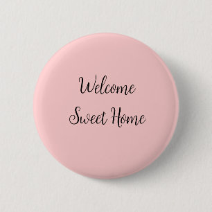 Badge Rond 5 Cm Cadeau de bienvenue pour agent immobilier ajoutez