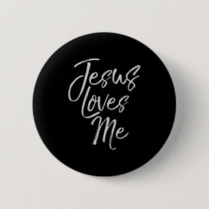 Badge Rond 5 Cm Cadeau de citation d'amour chrétien pour les nouve
