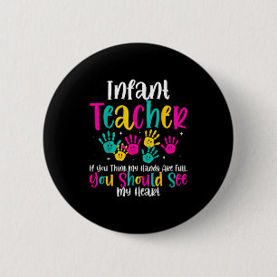Badge Rond 5 Cm Cadeau de citation de professeur d'enfants en bas 