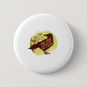 Badge Rond 5 Cm Cadeau de citation drôle d'Halloween pour un Hallo