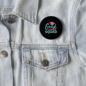 Badge Rond 5 Cm Cadeau de diplôme | Grad Squad (En situation)