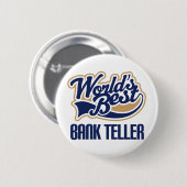 Badge Rond 5 Cm Cadeau de guichetier (Devant & derrière)