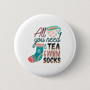 Badge Rond 5 Cm Cadeau De Noël Tout Ce Dont Vous Avez Besoin Est T