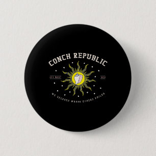 Badge Rond 5 Cm Cadeau de plongée en apnée et de pêche de la Répub