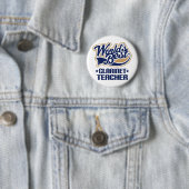 Badge Rond 5 Cm Cadeau de professeur de clarinette (En situation)