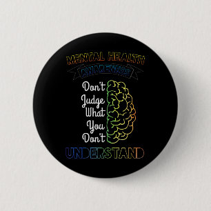 Badge Rond 5 Cm Cadeau de santé