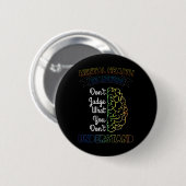 Badge Rond 5 Cm Cadeau de santé (Devant & derrière)