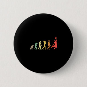 Badge Rond 5 Cm Cadeau d'évolution rétro Sketll pour les joueurs d