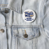 Badge Rond 5 Cm Cadeau d'infirmier chef (En situation)
