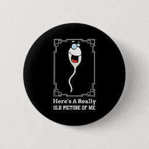 Badge Rond 5 Cm Cadeau drôle d'anniversaire pour homme de plus de