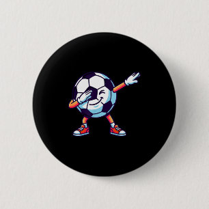 Badge Rond 5 Cm Cadeau drôle de sport de dessin animé de balle de
