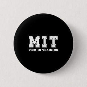 Badge Rond 5 Cm Cadeau drôle pour nouvelle maman en formation futu
