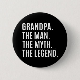 Badge Rond 5 Cm Cadeau grand-père/grand-père