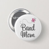 Badge Rond 5 Cm Cadeau mignon de maman de bande (Devant & derrière)