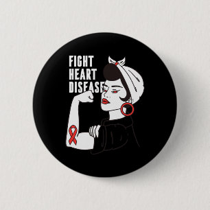 Badge Rond 5 Cm Cadeau pour infirmière ou médecin - Sensibilisatio