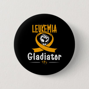 Badge Rond 5 Cm Cadeau Pour Les Patients De Leucémie - Leucémie Ai