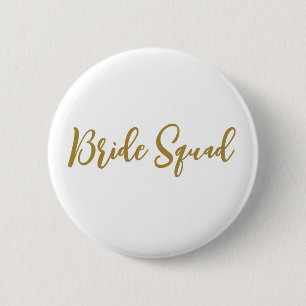Badge Rond 5 Cm cadeau simple minimal demoiselle d'honneur ajoutez