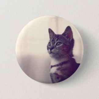 Badge Rond 5 Cm Cadeaux Amoureux de les chats, boutons de bascule 