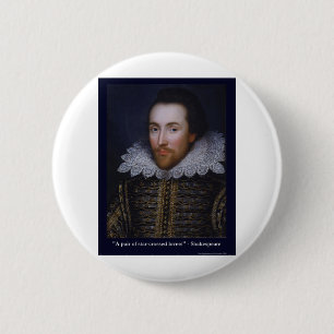Badge Rond 5 Cm Cadeaux Amoureux de Shakespeare aux Étoiles Mugs T