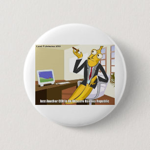 Badge Rond 5 Cm Cadeaux amusants et décalés de collection pour PDG