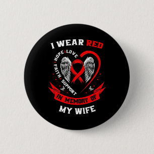 Badge Rond 5 Cm Cadeaux commémoratifs pour la perte de la maladie