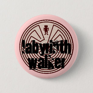 Badge Rond 5 Cm Cadeaux d'A~Maze~ing de marcheur de marcheurs de