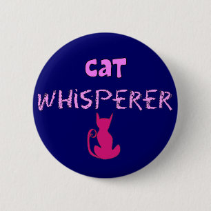 Badge Rond 5 Cm Cadeaux d'amoureux des chats "de Whisperer de