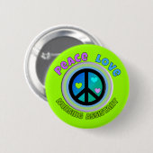 Badge Rond 5 Cm Cadeaux d'assistant de soins (Devant & derrière)