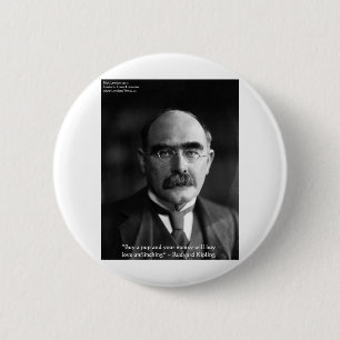 Badge Rond 5 Cm Cadeaux de citation de "Puppy Love" de Rudyard Kip
