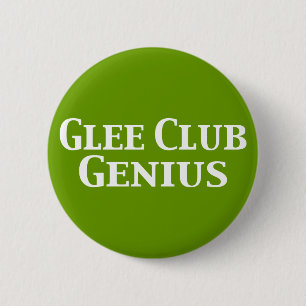 Badge Rond 5 Cm Cadeaux de génie de club d'allégresse