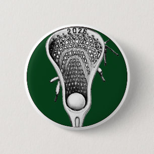 Badge Rond 5 Cm Cadeaux de l'équipe de crosse verte