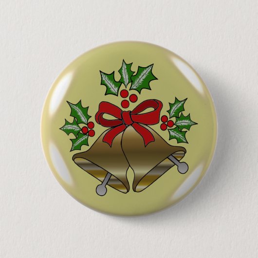 BADGE ROND 5 CM CADEAUX DE NOËL (Devant)