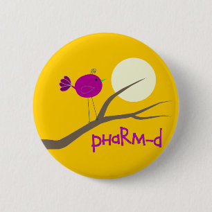 Badge Rond 5 Cm Cadeaux de PharmD d'étudiant de pharmacie