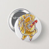 Badge Rond 5 Cm Cadeaux de poulet et accessoires (Devant & derrière)