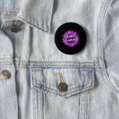 Badge Rond 5 Cm Cadeaux de sensibilisation à la surdose violette s (En situation)