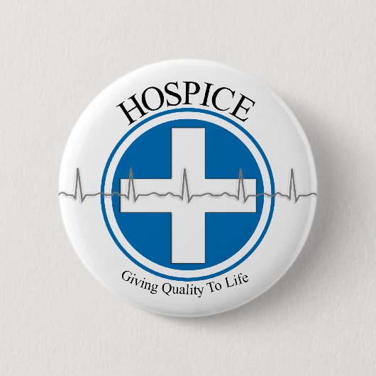 Badge Rond 5 Cm Cadeaux d'hospice (Devant)