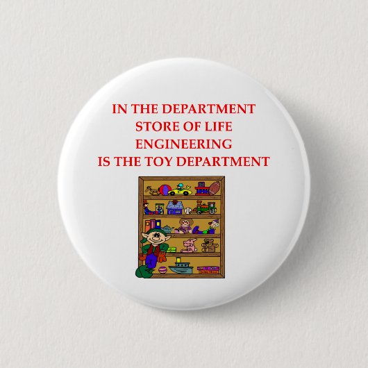 Badge Rond 5 Cm Cadeaux d'INGÉNIERIE (Devant)