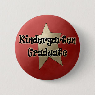 Badge Rond 5 Cm Cadeaux d'obtention du diplôme de jardin d'enfant