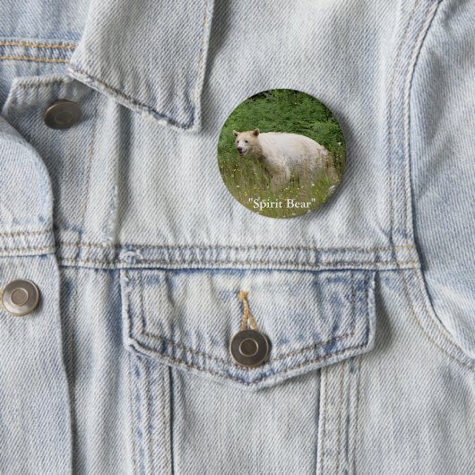 Badge Rond 5 Cm Cadeaux d'ours d'esprit (En situation)