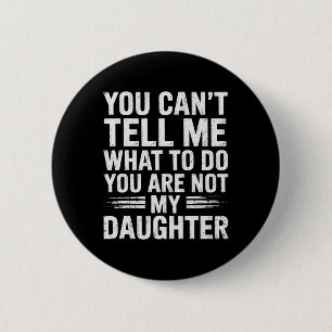 Badge Rond 5 Cm Cadeaux Drôles de Papa pour Hommes de Fille Pères