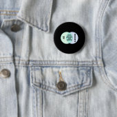 Badge Rond 5 Cm Cadeaux drôles de professeur de sciences et d'enfa (En situation)