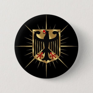 Badge Rond 5 Cm Cadeaux du football de l'Allemagne d'insigne de