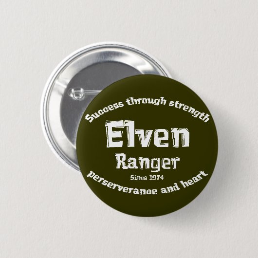 Badge Rond 5 Cm Cadeaux Elven (Devant & derrière)