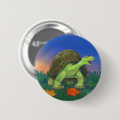 Badge Rond 5 Cm Cadeaux et accessoires de tortue (Devant & derrière)